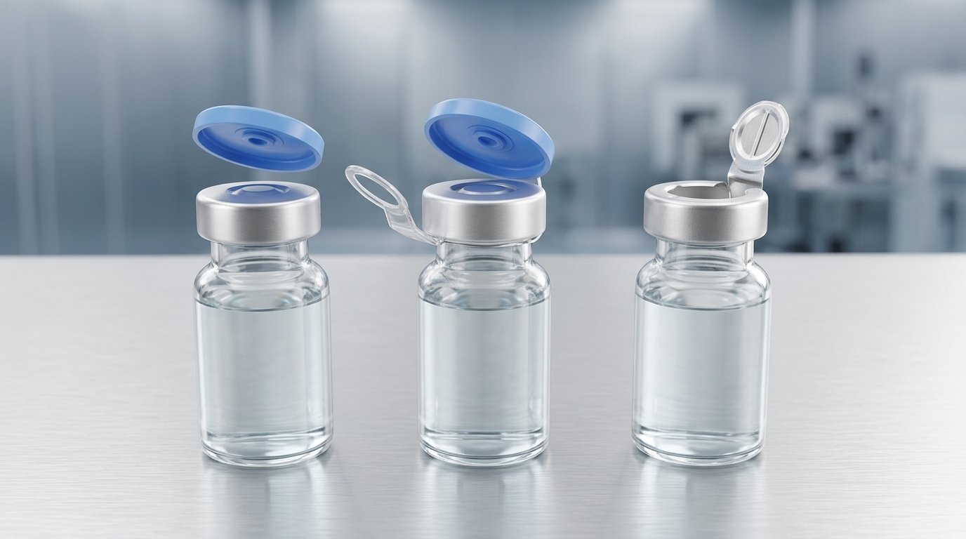 FlipTop® Aluminium-Plastic Seals for Pharmaceutical Vials | Autofits