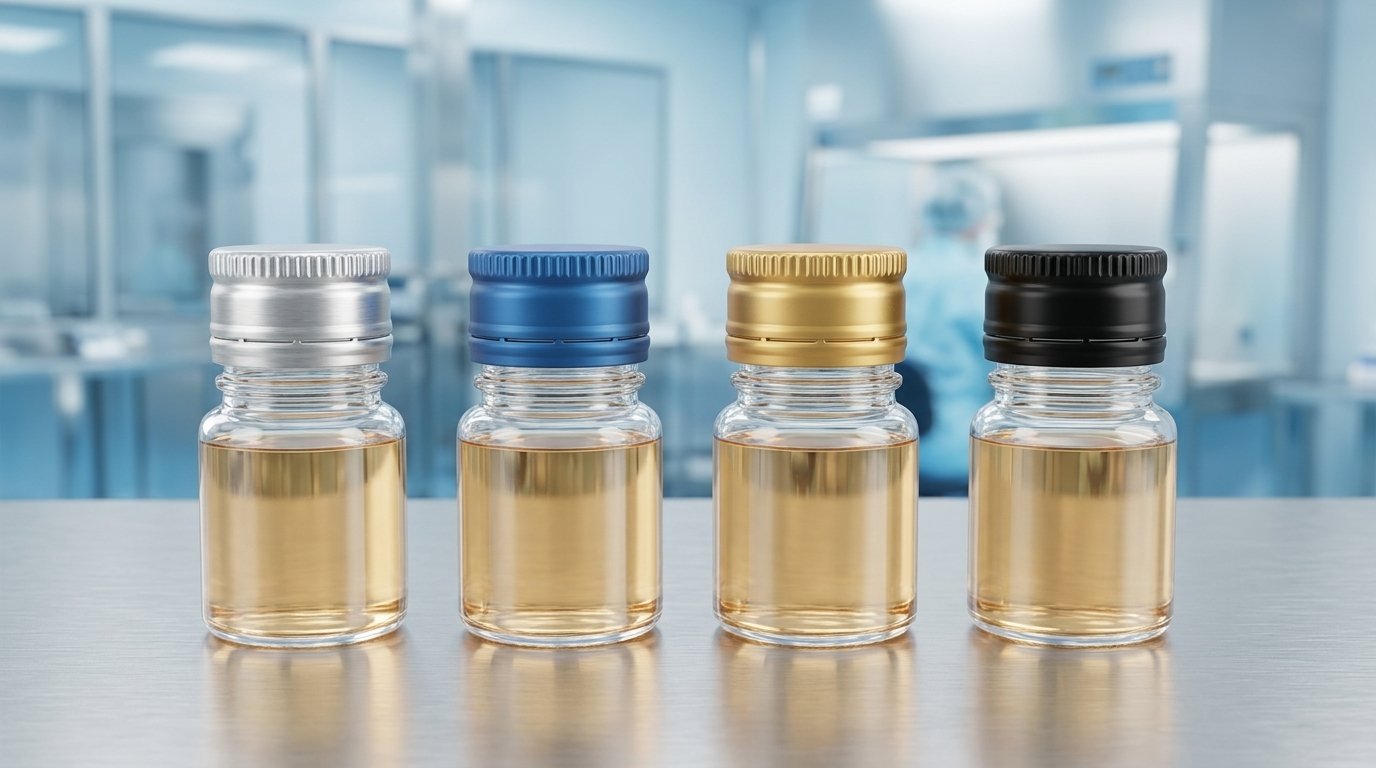 Pilfer-Proof (ROPP) Aluminium Caps for Pharma | Autofits