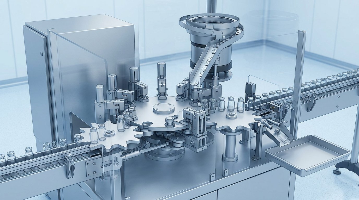 Automated Vial Capping Systems: Architecture, Control, and Throughput
